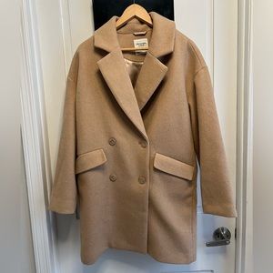 Wool Blend Abercrombie & Fitch Coat